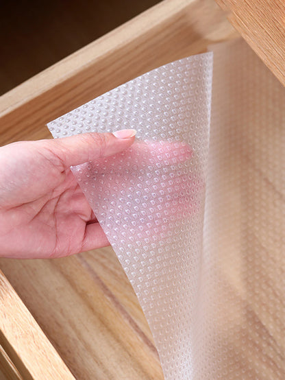 EVA Drawer Liner - Thickened Waterproof Shelf Paper for Kitchen Cabinets, Wardrobes & Shoe Storage (Oil/Mold Proof, Non-Slip)