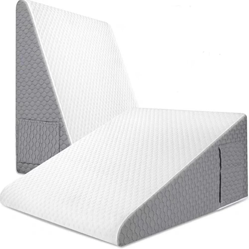 Wedge Pillows for Sleeping, Bed Pillow for After Surgery, Body Positioners for Leg Elevation, Acid Reflux, Gerd, Snoring Relief