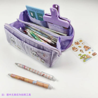 Large capacity pencil case trousse school supplies pencil cases Multilayer piornik stationery estuches escolares pencil pouch