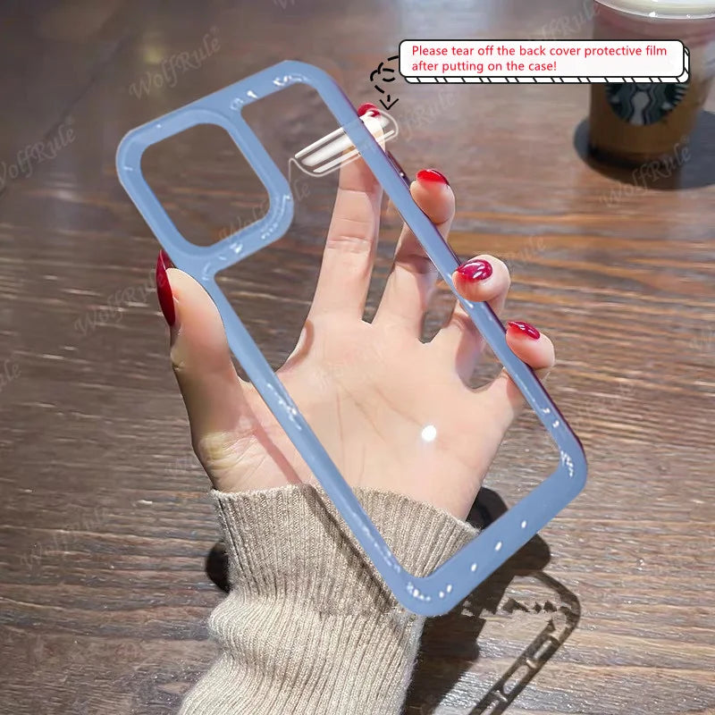 For Google Pixel 8A Case Cover Google Pixel 8A 7 8 Pro 7A 6A Capas New Back Shockproof Transparent Colour Fundas Google Pixel 8A