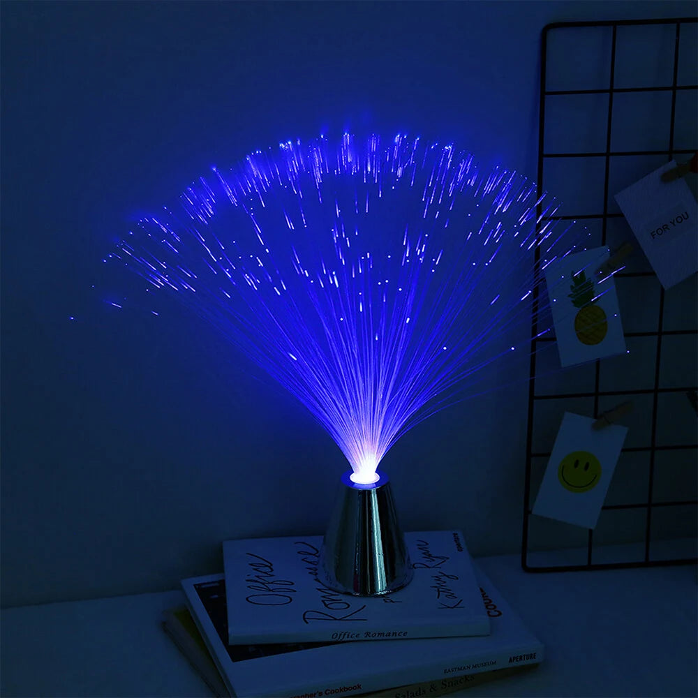 LED Fiber Light Colorful Optic Lamp Party Energy-Saving LED Night Light Atmosphere Lamp Wedding Party Decorative Light