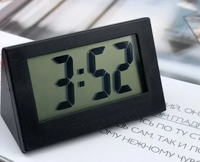 Simple Desktop Desktop Clock Mini Digital Small Desktop Clock Desktop Clock Silent Small Alarm Clock Car Clock 1Pc