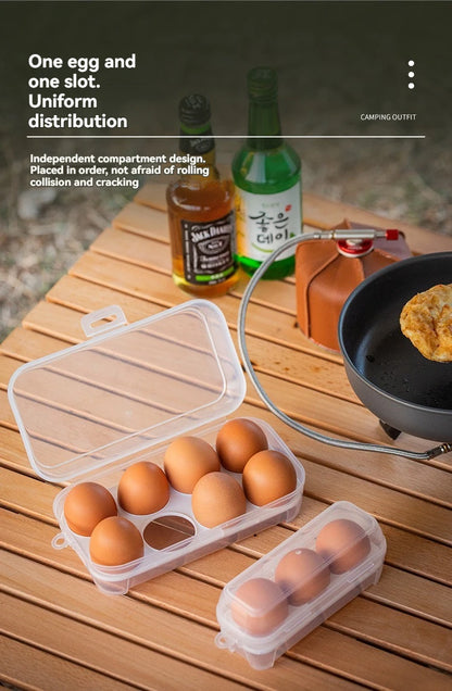 Egg Storage Box With Lid Kitchen Refrigerator Egg Box Egg Drop Rack Egg Storage Box Fridge Egg Organizer 3/4/8 Grid Egg Tray