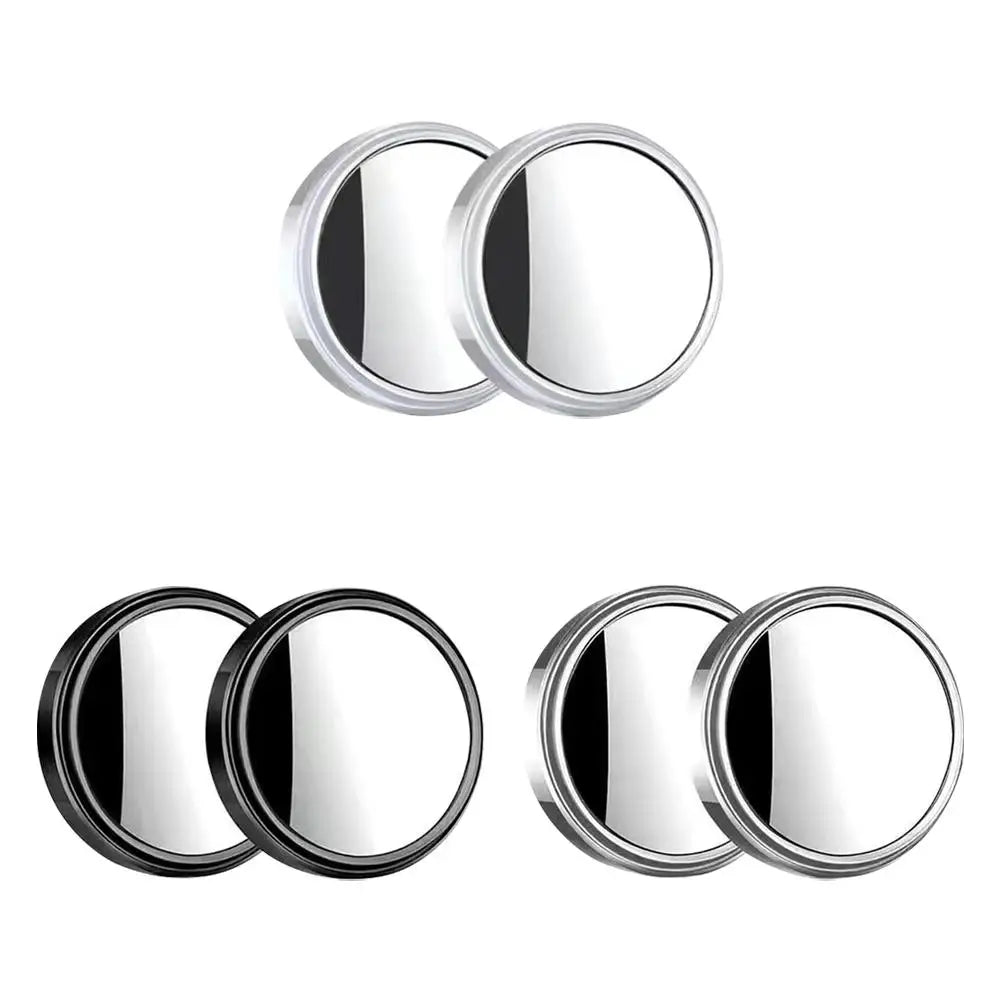 Car Rearview Mirror Small Circular Mirror High-definition Auxiliary Wide-angle Mirror Convex Surface