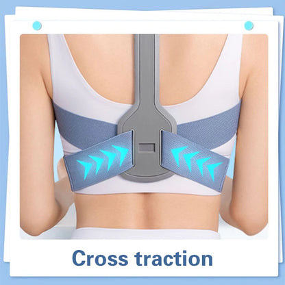 Posture Corrector Upper Posture Brace For Support Providing Shoulder-Neck-Back Relief Pain Adjustable For Men And Women