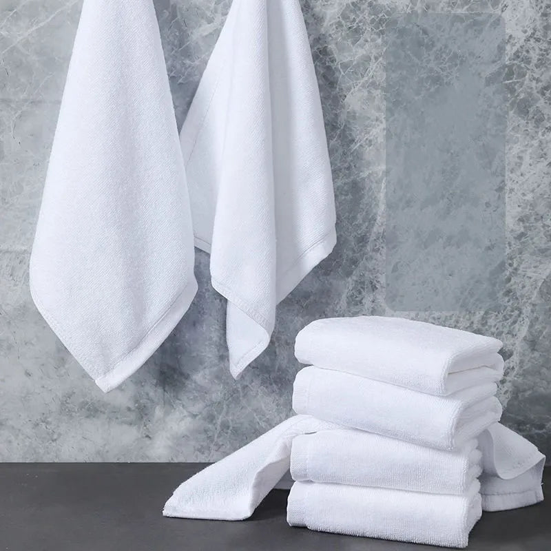 White oversized bath towel Super absorbent thick cotton bath towel Family Bath Hotel Adult bath towel Spa bath towel Beach towel