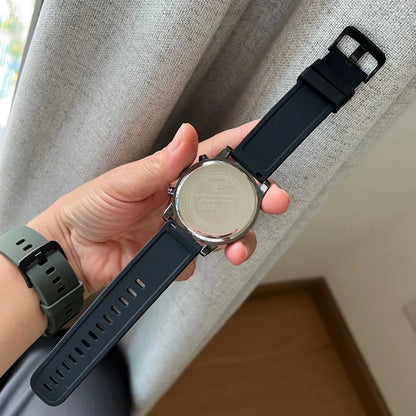 Large Dial Unisex Watch for Men and Women Blue Light Glass Leather Strap Casual Wristwatch Luxury Gift Clock Dropshipping