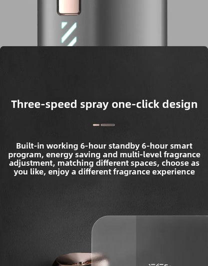 New Auto Spray Diffuser: Smart Timer 5 Adjustable Mists! Home Office Aromatherapy Air Freshener Quiet & Easy Difusor De Aroma