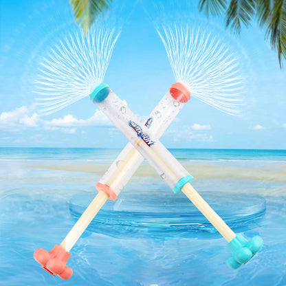Fireworks, water guns, squirting water guns, water fights, summer beach water toys
