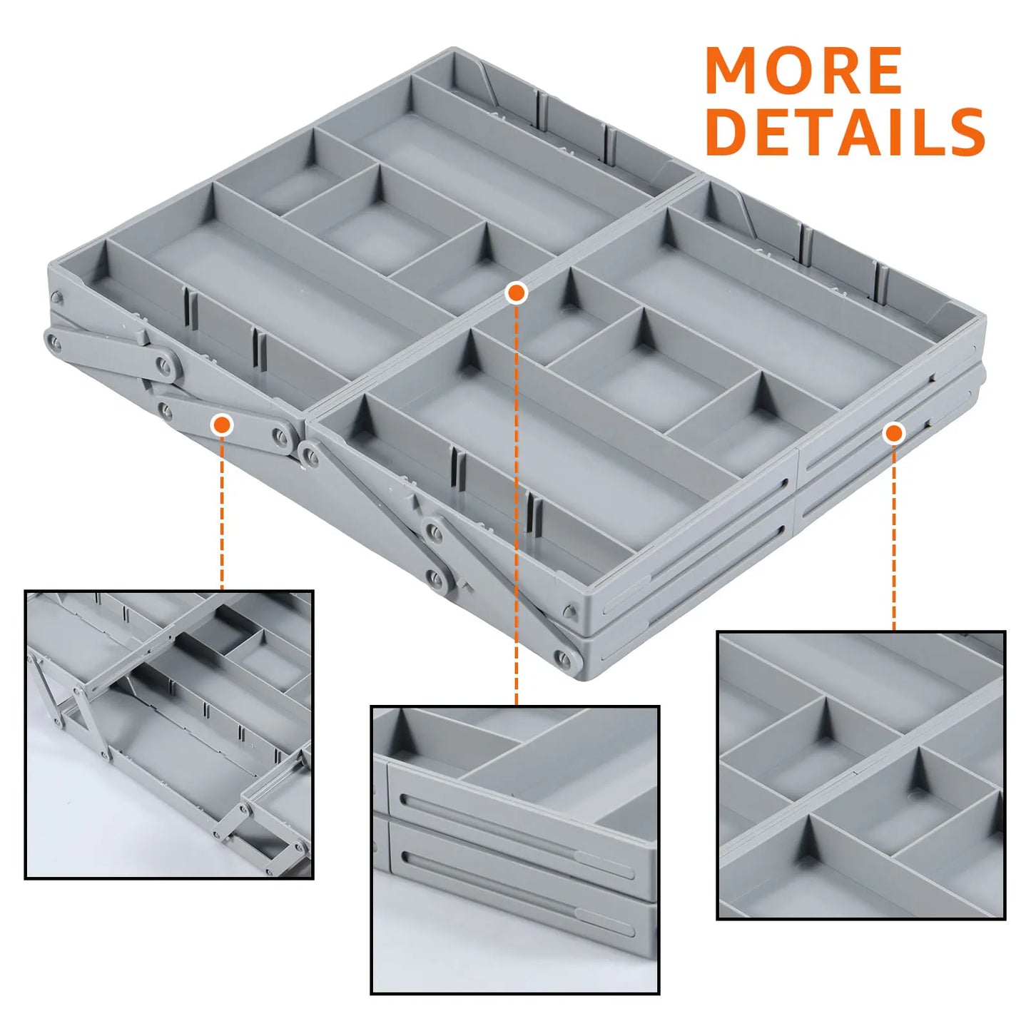 2/3 Tier Foldable Drawer Organizer Multi Level Storage Tray Adjustable Divider Versatile Expandable Drawer Jewelry Organizer
