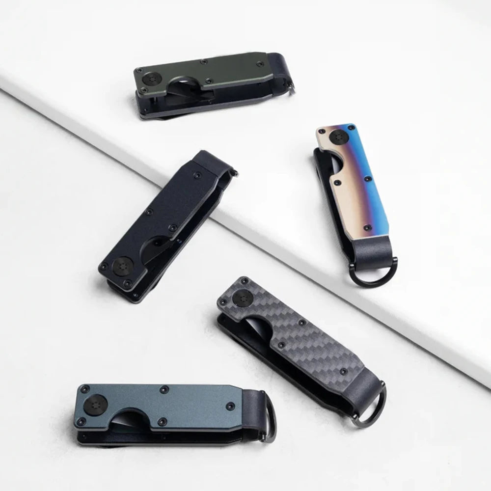 Key Organizer Compact Key Holder Metal Key Chain Minimalist key case key holder for keychain Secures 1-5 Keys