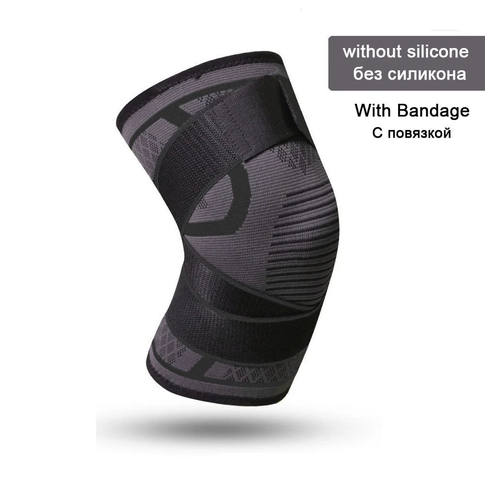 1pc dual-purpose pressurized knee pads with detachable knee pads for fitness and running
