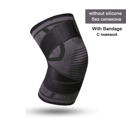 1pc dual-purpose pressurized knee pads with detachable knee pads for fitness and running