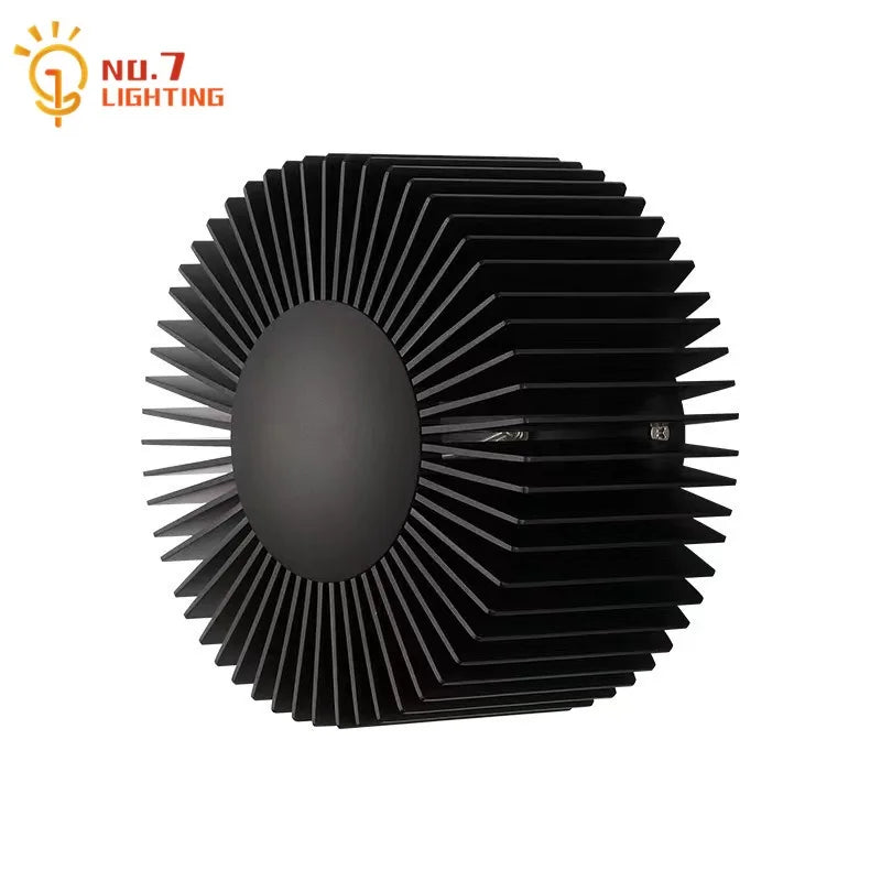 Modern Minimalist Atmosphere Small Wall Lamp LED Aluminum Art Decorative Wall Mounted Living Bedroom Bedside Background Hotel