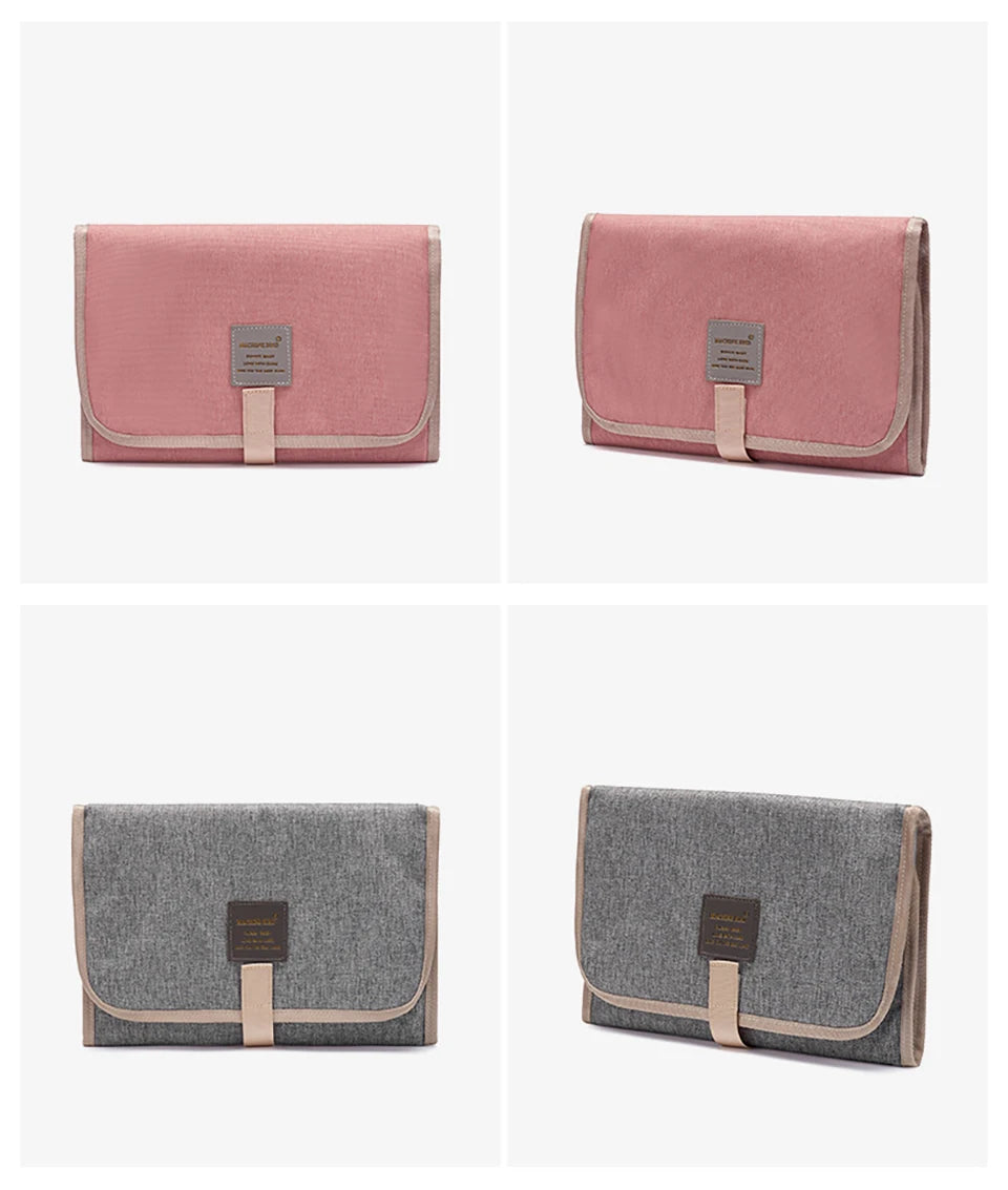 Foldable Diaper Changing Pad 60*30Cm Newborn Portable Baby Changing Mat Nappy Waterproof Durable Nylon Baby Diaper Sheet