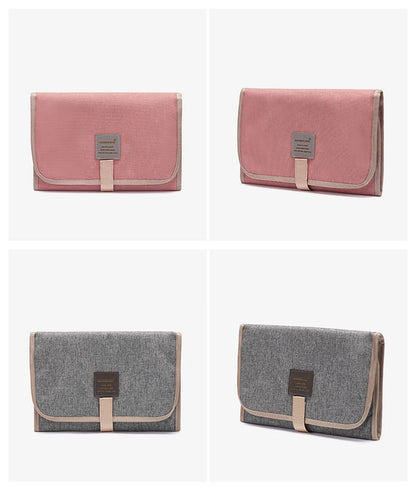 Foldable Diaper Changing Pad 60*30Cm Newborn Portable Baby Changing Mat Nappy Waterproof Durable Nylon Baby Diaper Sheet