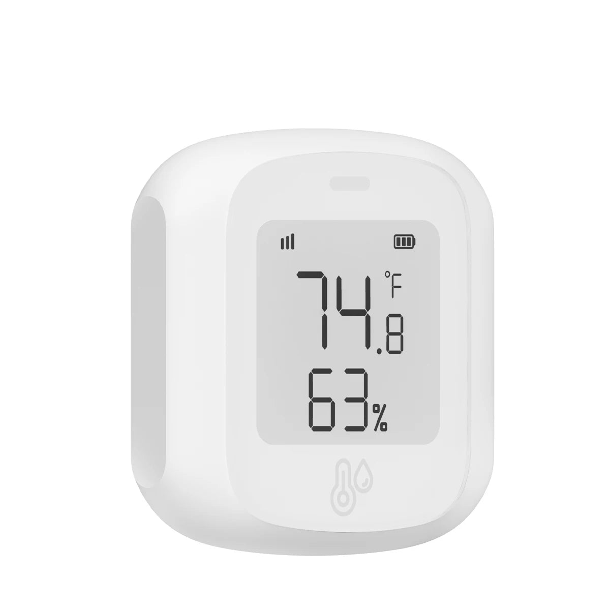 Smart WiFi/Zigbee Temperature and Humidity Sensor Indoor Hygrometer Thermometer with LCD Display Support Home Assistant Zigbee2m