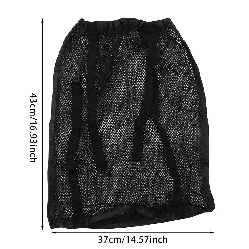 Baby Stroller Bag Hanging Net Bags Portable Large Capacity Pram Storage Pocket Infant Products Organizer Stroller Accessories