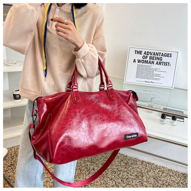 Travel Bags Fashion Men Large Capacity Organizer Handbags Women Fashion Handbag Luggage Leisure Backpack The Tote Bag Customized