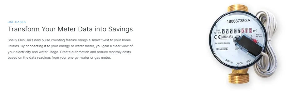 Shelly Plus Uni Smart Wi-Fi operat module Designed systems small device offers advanced automation insightful monitoring