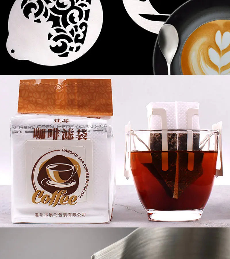 Stainless Steel Milk Frother Jug Coffee Milk Frothing Jug Latte Pitcher Measurement Jug Espresso Barista Tool Coffee Accessories