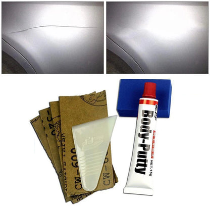 Smooth Repair Tools Scratch Filler Body Putty Assistant Car Accessories Grease Paint Repair Tool Sandpaper Pad