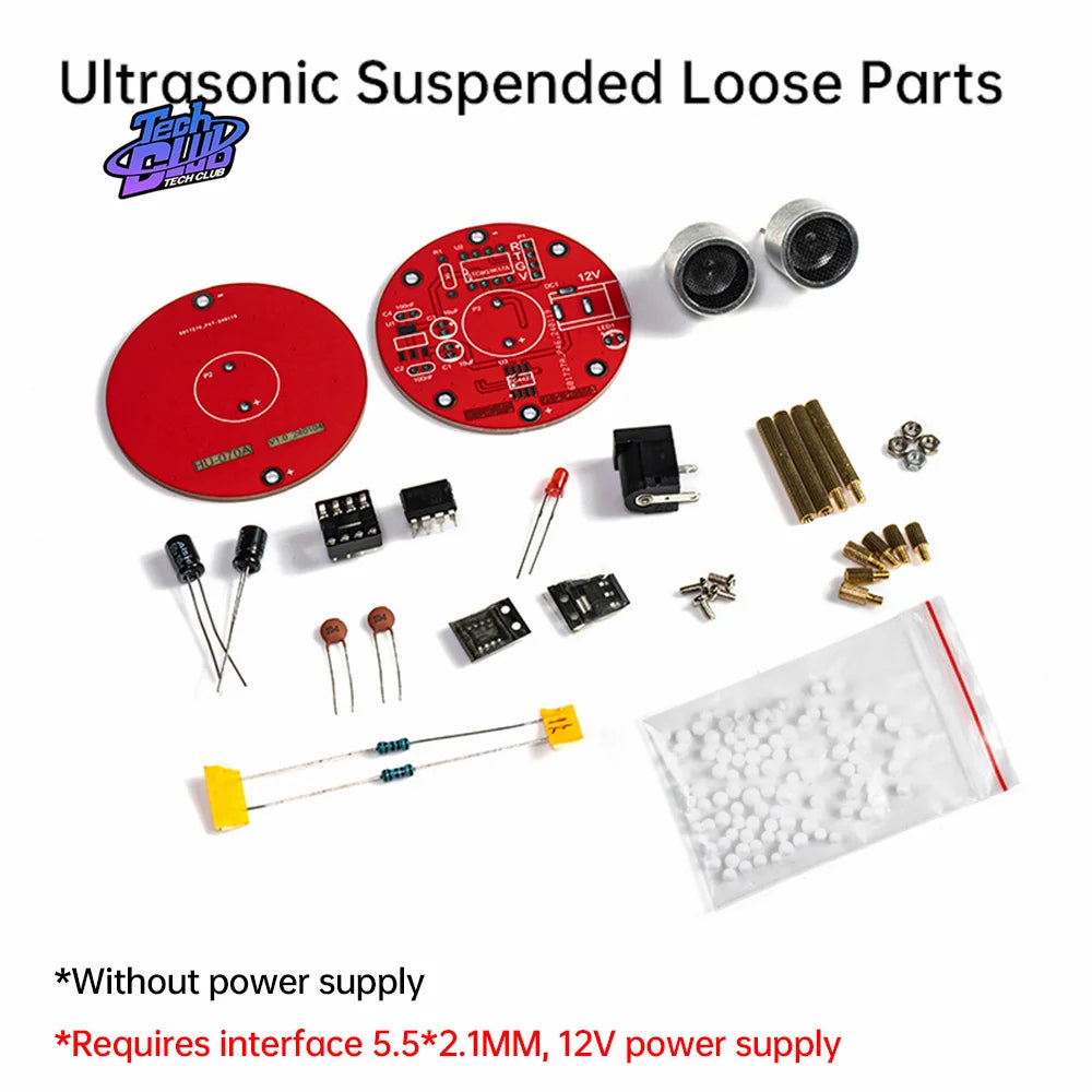 DIY Electronic Kits Ultrasonic Suspension Standing Wave Controller DIY Soldering Acoustic Suspension Science Learn Tool