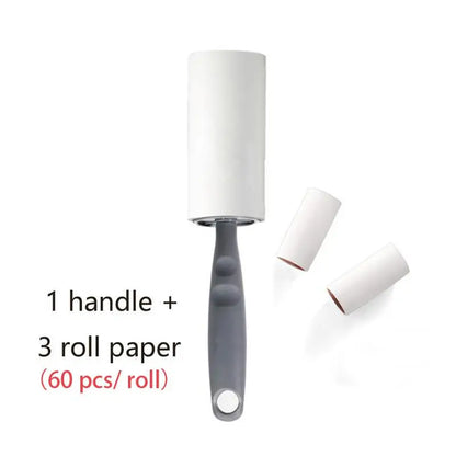 New Sticky PP Silicone Dust Wiper Remover Cat Dog Clothes Tousle Remover Reusable Washable Lint Roller Bed Hair Cleaning Brush