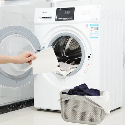 30PCS Laundry Detergent Sheets Easy Dissolve Laundry Tablets Strong Deep Cleaning Detergent Laundry Soap for Washing Machine