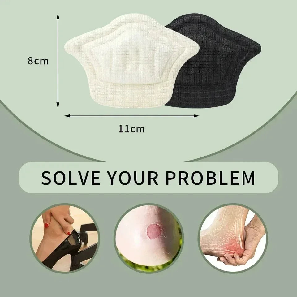 Heel Patch Insole for Summer Womens High Heels With a Larger Or Smaller Heel Pad to Prevent Heel Loss Half Size Pad