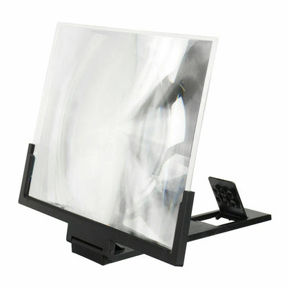 14" Screen Magnifier for Cell Phone -3D Magnifying Projector Screen Enlarger Expander for Movies, and Videos Compatible