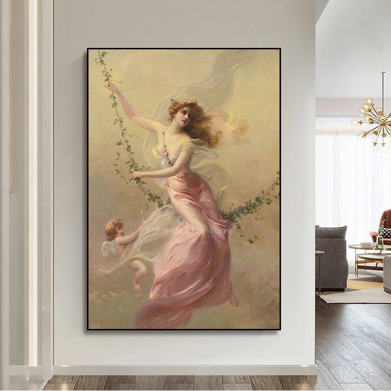 Renaissance Art Painting Pattern Classic Movie Posters HD Quality Poster Wall Art Painting Study Decor Art Wall Stickers