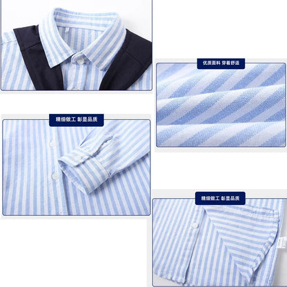 Baby Boys Blouses Toddler Striped Outerwear Kids Shawl Jacket Comfortable Shirts 2024 Spring Autumn Children's Clothing Casual