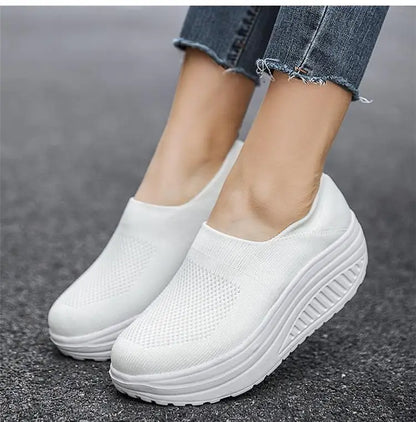 2024 Sneakers Shoes Women Footwear Platform Sneakers Trainers Shoes Ladies Loafers Chunky Sneakers Slip On Mujer Shoes Woman