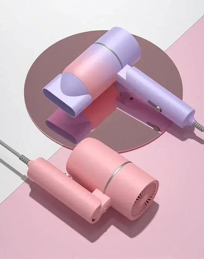 MIni folding hair dryer 800W, home travel hair care hair dryer, dormitory hair dryer 220V-240V