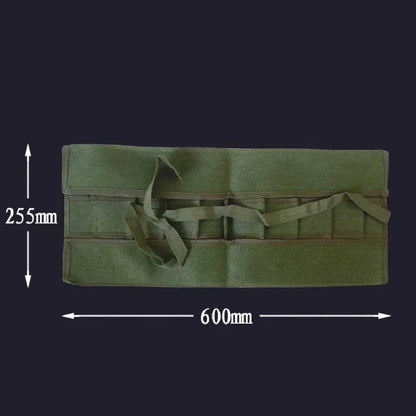 Garden Bonsai Tools Storage Bag Flowerpot Tweezers Scraper Rake Spade Collect Carrying Bag