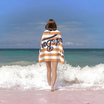 S-Saint B-Barth Beach Towel for Adults – Soft, Absorbent, and Lightweight for Travel