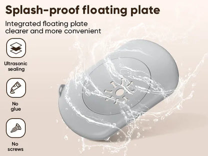 PETPATH No Spill Dog Water Bowl 2.2L (75oz) Large Capacity Anti-Splash Design – Reduces Refill Frequency for All Dogs