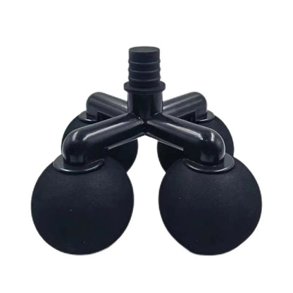 Fascia Gun Creative Massage Head,Plastic Accessories Massage Head, Muscle Massager Head, Deep Tissue Massager Replacement Head