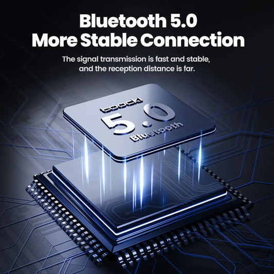 Toocki K07 Portable Bluetooth 5.0 Speaker Stereo Surround Wireless Bluetooth Speakers Dazzling Lighting Audio Player Loudspeaker