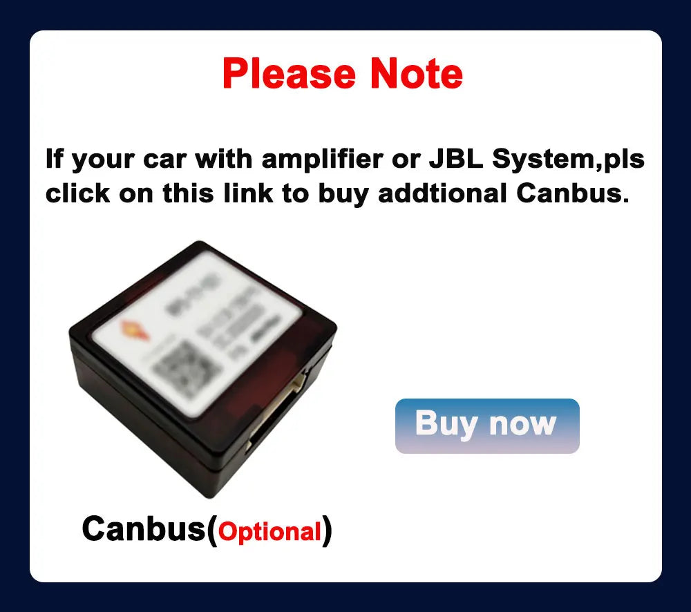 Canbus only for our device, do not buy it only