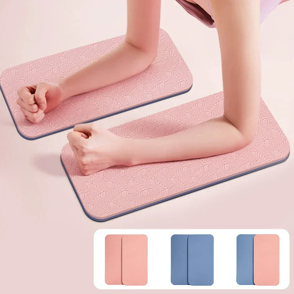 2Pcs Yoga Knee Pad Cushion Soft TPE Pad Support Protective Pad For Elbow Leg Arm Balance Exercise Fitness Workout Yoga Mat