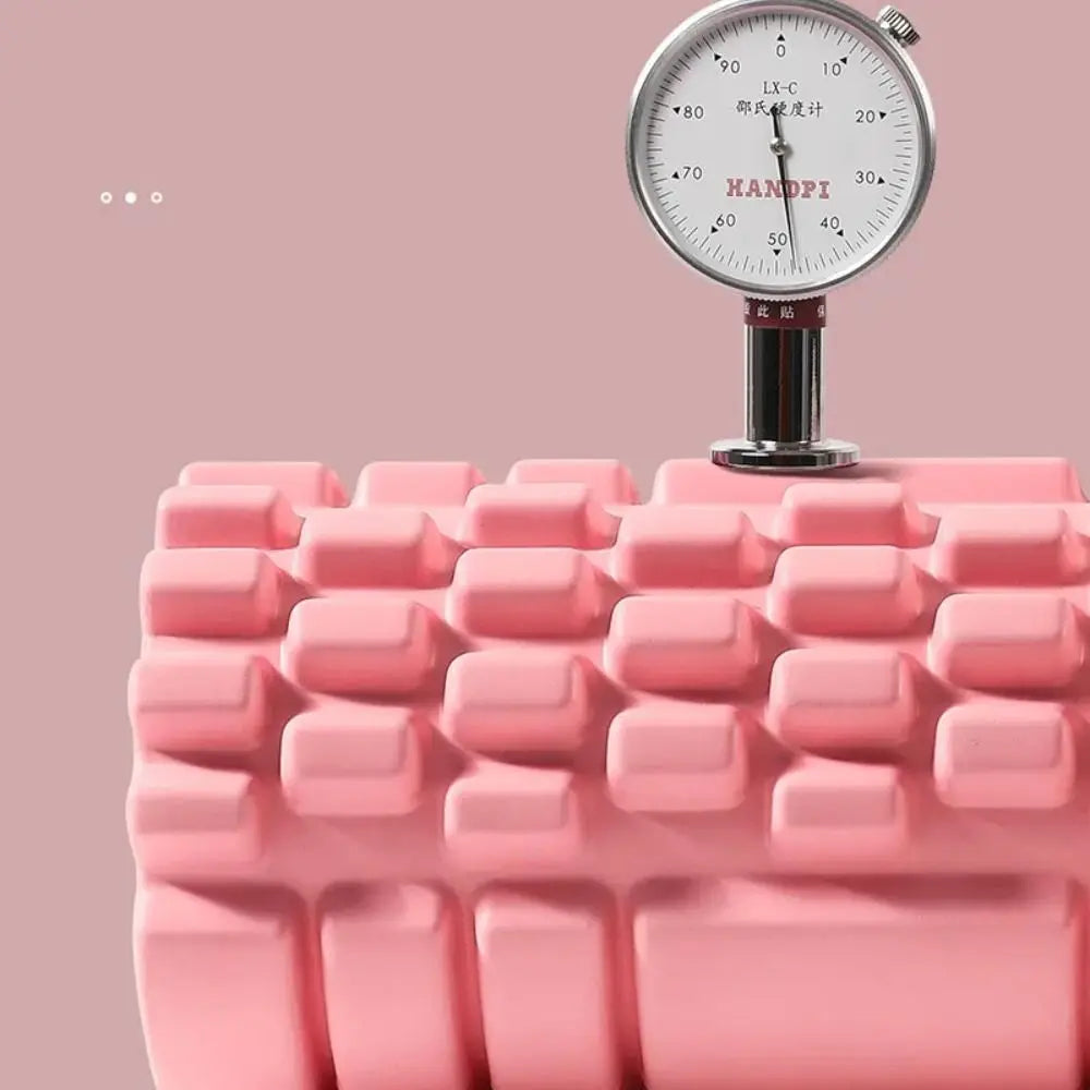 EVA Foam Yoga Foam Massage Roller High Density Gym Tool Yoga Pilates Foam Roller Pink Stable Fitness Yoga Column Sports Supplies