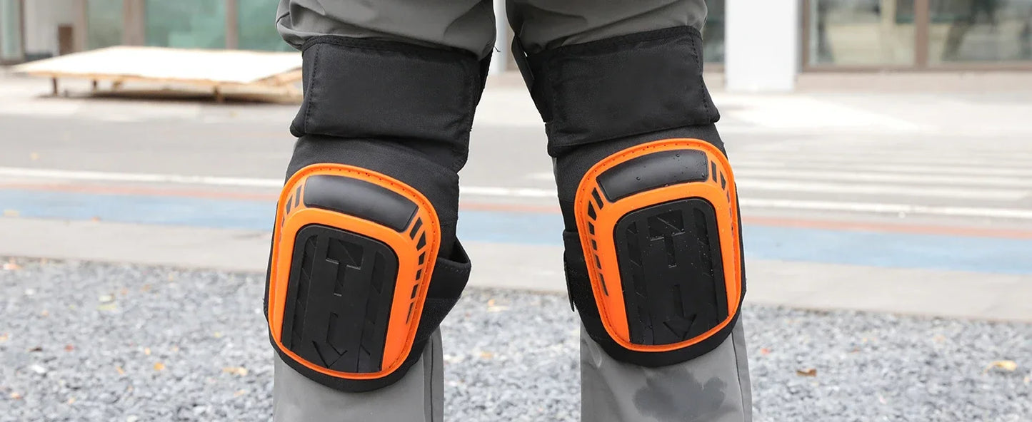 Heavy-Duty Comfort Knee Pads,Professional Knee Pads Thick Foam Knee Pads Tools with Soft Gel Cushion for Construction,Work