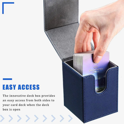 Card Deck Box is an card box used for commander display, which can accommodate over 80 single card transaction cards. It is