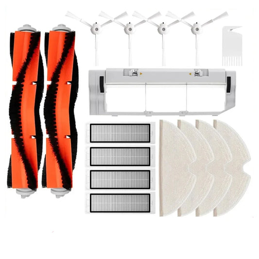 Compatible For Roborock S5 Max / S50 / S502 / S55 / S6 Pure / E4 Robot Vacuums Brush Filter Mop Part