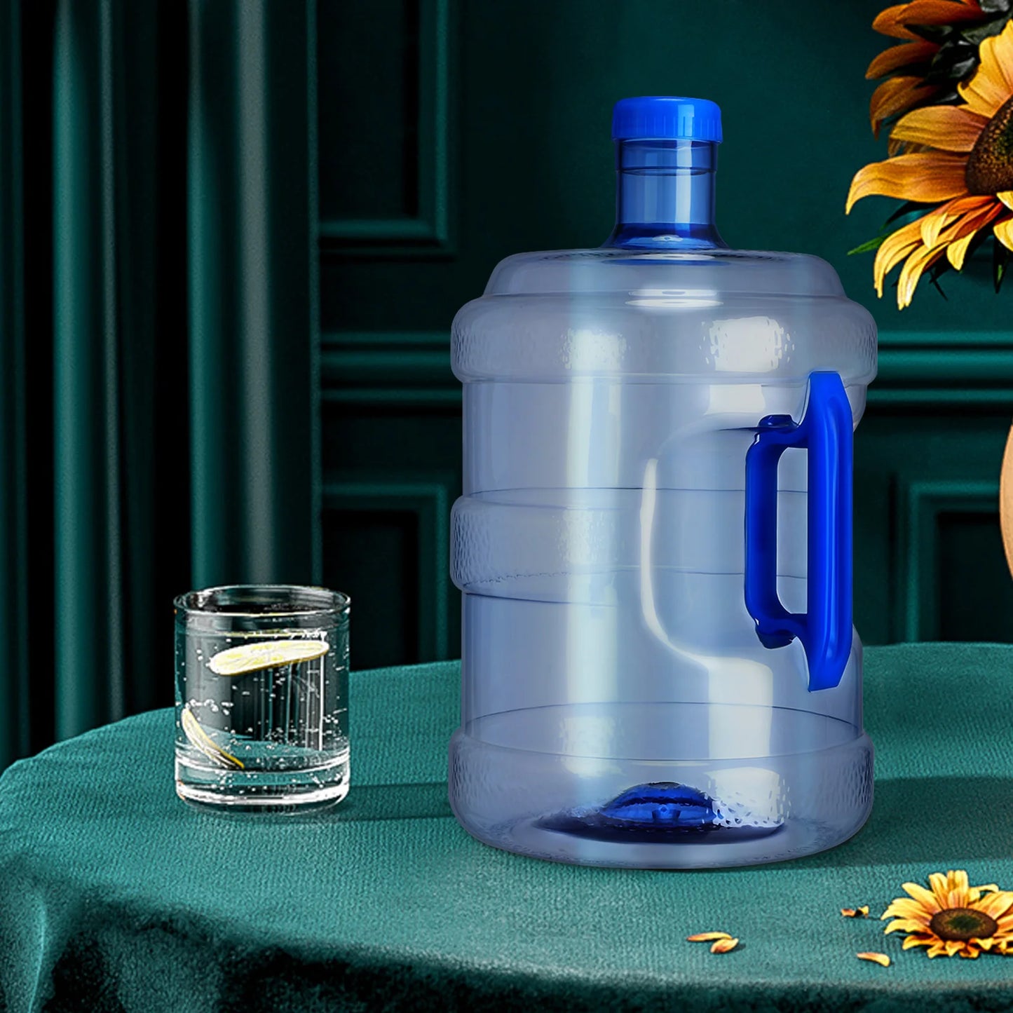 10L Durable Plastic Water Jug Portable Container For Home Outdoor Drinking Storage Carrier Pencil Bags Water Dispenser Bucket