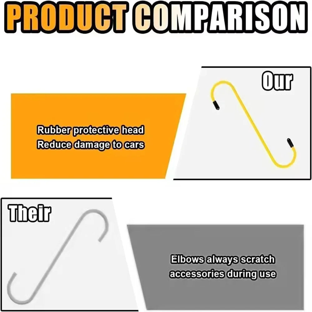 Car Caliper S Shape Hanger Hooks Suspension Disc Service Brake Pad Replacement Parts Help Compress Piston Repair Tool for Auto