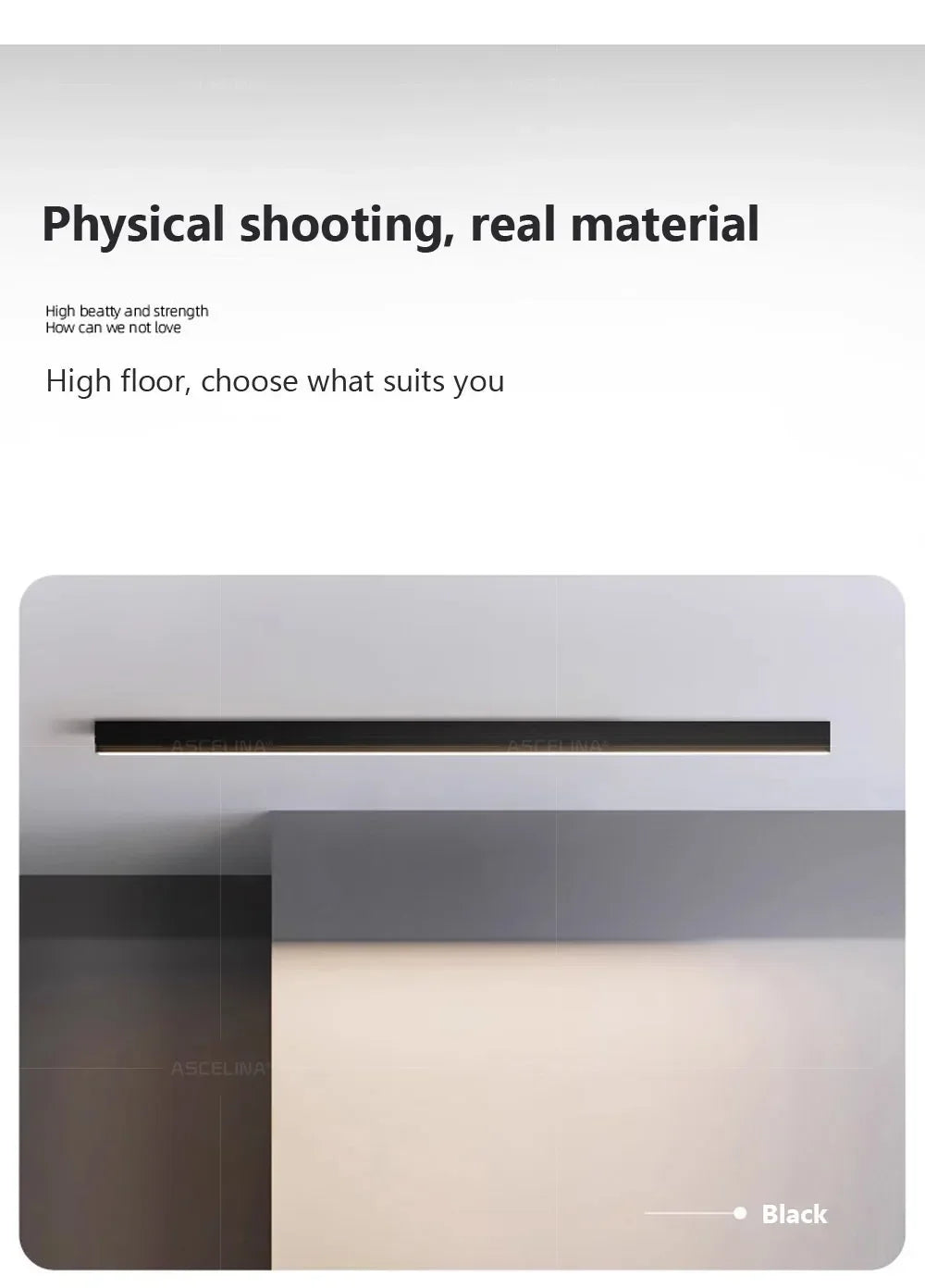 Modern LED Strip Light Long One Lamp Bright Installation For Living Room Aisle Balcony Entrance Hallway Corridor Office Lighting