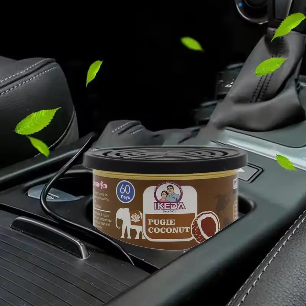 Car Air Freshene Organic Wood Fiber Aromatherapy Cans For Home Odor Eliminator Essential Long-Lasting Auto Ornaments Tools